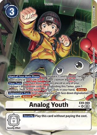 Analog Youth (Alternate Art)  (EX9-069) [Versus Monsters] Foil