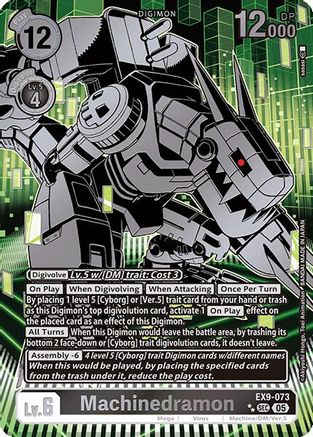 Machinedramon (Rare Pull)  (EX9-073) [Versus Monsters] Foil