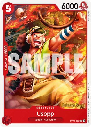 Usopp [A Fist of Divine Speed Release Event Cards] Uncommon