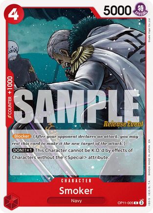 Smoker [A Fist of Divine Speed Release Event Cards] Common