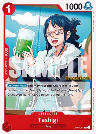 Tashigi [A Fist of Divine Speed Release Event Cards] Common