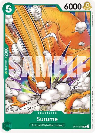 Surume [A Fist of Divine Speed Release Event Cards] Uncommon