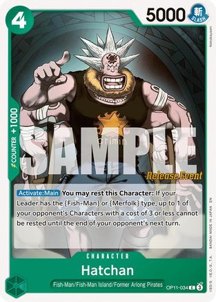 Hatchan [A Fist of Divine Speed Release Event Cards] Common
