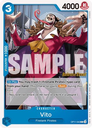 Vito [A Fist of Divine Speed Release Event Cards] Common