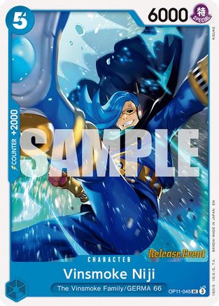 Vinsmoke Niji [A Fist of Divine Speed Release Event Cards] Uncommon