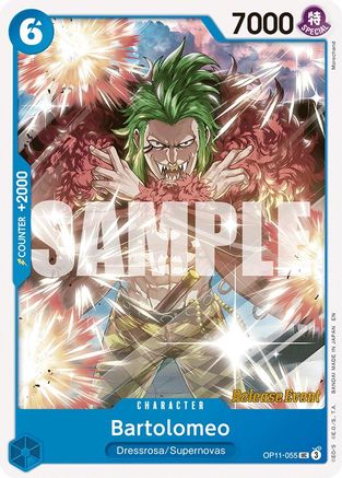 Bartolomeo [A Fist of Divine Speed Release Event Cards] Uncommon