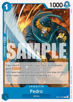 Pedro [A Fist of Divine Speed Release Event Cards] Common