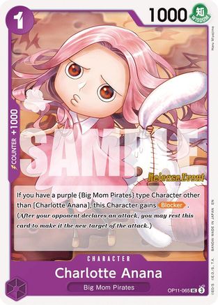 Charlotte Anana [A Fist of Divine Speed Release Event Cards] Uncommon