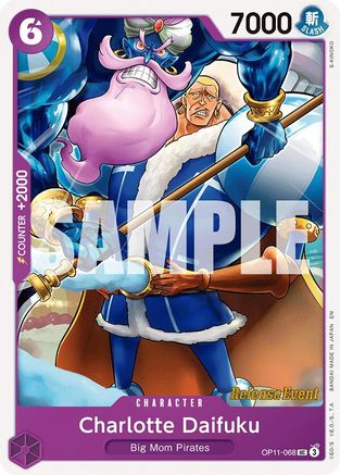 Charlotte Daifuku [A Fist of Divine Speed Release Event Cards] Uncommon