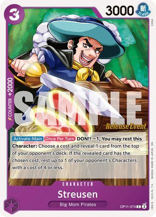 Streusen [A Fist of Divine Speed Release Event Cards] Common