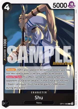 Shu [A Fist of Divine Speed Release Event Cards] Common