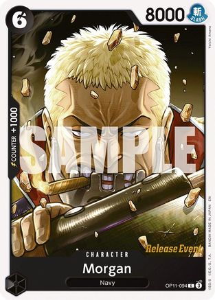 Morgan [A Fist of Divine Speed Release Event Cards] Common