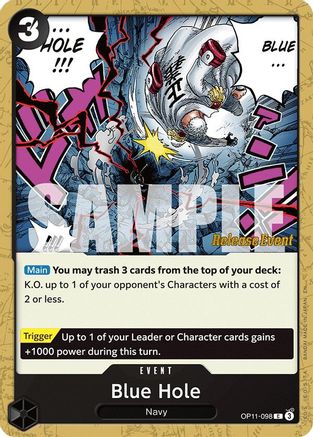 Blue Hole [A Fist of Divine Speed Release Event Cards] Common
