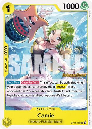 Camie [A Fist of Divine Speed Release Event Cards] Uncommon