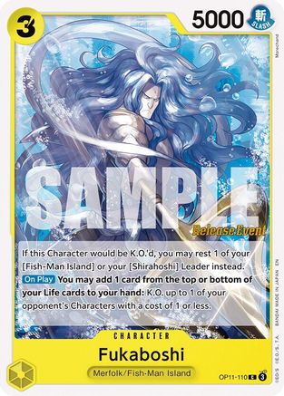 Fukaboshi [A Fist of Divine Speed Release Event Cards] Common