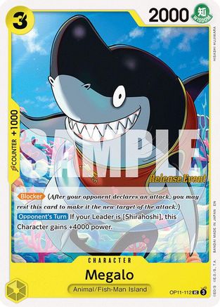 Megalo [A Fist of Divine Speed Release Event Cards] Uncommon