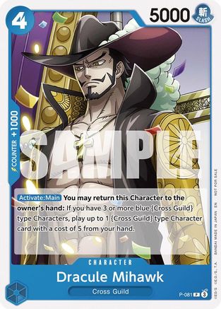 Dracule Mihawk (OP11 Release Event) [One Piece Promotion Cards] Promo