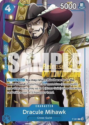 Dracule Mihawk (OP11 Release Event Winner) [One Piece Promotion Cards] Promo