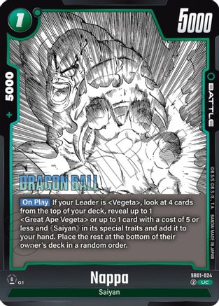 Nappa (SB01-024) [Manga Booster 01 ]