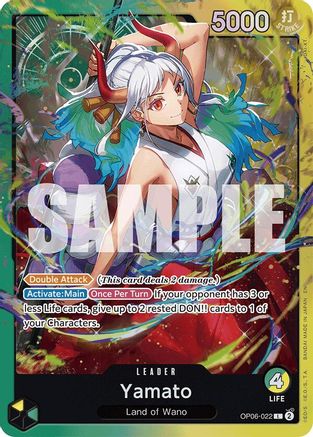 Yamato (OP06-022) [Starter Deck 28: GREEN/YELLOW Yamato] Leader
