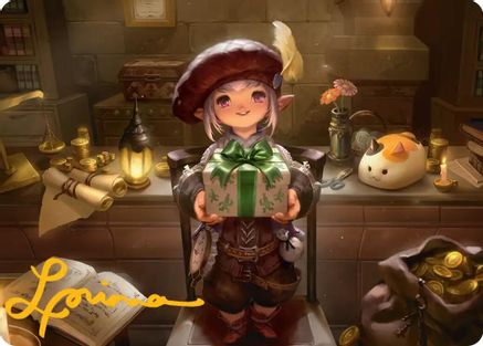 Tataru Taru Art Card (Gold-Stamped Signature) [Art Series: FINAL FANTASY] Special