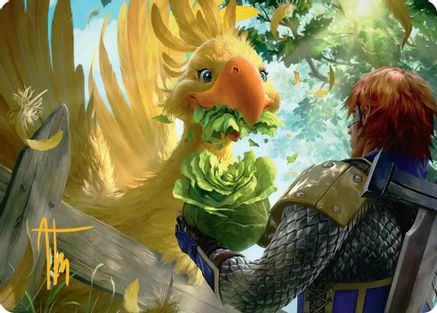 Gysahl Greens Art Card (Gold-Stamped Signature) [Art Series: FINAL FANTASY] Special