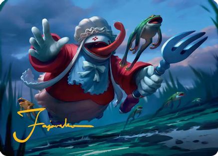 Quina, Qu Gourmet Art Card (Gold-Stamped Signature) [Art Series: FINAL FANTASY] Special