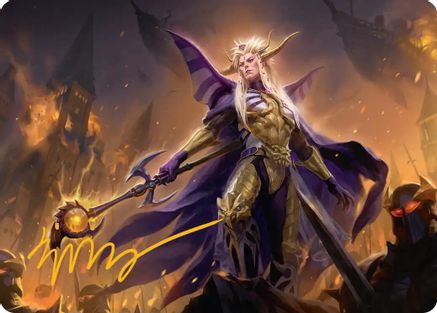 The Emperor of Palamecia Art Card (Gold-Stamped Signature) [Art Series: FINAL FANTASY] Special