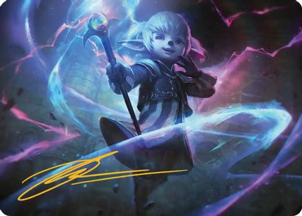 Shantotto, Tactician Magician Art Card (Gold-Stamped Signature) [Art Series: FINAL FANTASY] Special