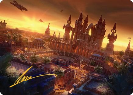 Rabanastre, Royal City Art Card (Gold-Stamped Signature) [Art Series: FINAL FANTASY] Special