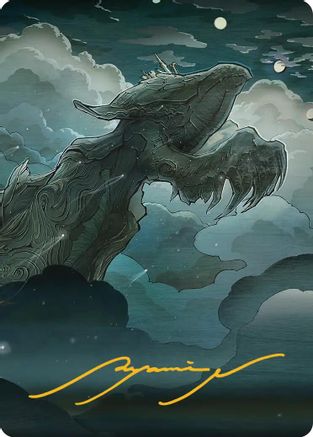 Sin, Spira's Punishment Art Card (Gold-Stamped Signature) [Art Series: FINAL FANTASY] Special