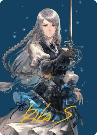 Jill, Shiva's Dominant Art Card (Gold-Stamped Signature) [Art Series: FINAL FANTASY] Special