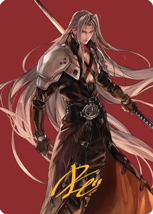 Sephiroth, Fabled SOLDIER Art Card (Gold-Stamped Signature) [Art Series: FINAL FANTASY] Special