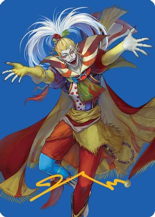 Kefka, Court Mage Art Card (Gold-Stamped Signature) [Art Series: FINAL FANTASY] Special