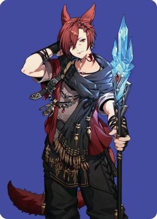 G'raha Tia, Scion Reborn Art Card (51) [Art Series: FINAL FANTASY] Special