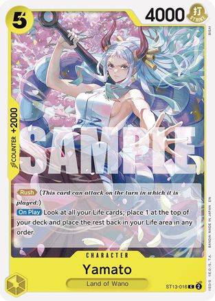 Yamato (Reprint) [Starter Deck 28: GREEN/YELLOW Yamato] Common