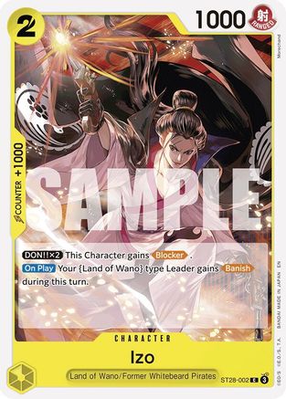 Izo [Starter Deck 28: GREEN/YELLOW Yamato] Common