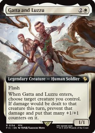 Gatta and Luzzu (Extended Art) [Commander: FINAL FANTASY] Foil Rare