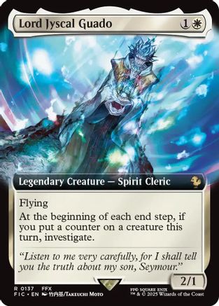 Lord Jyscal Guado (Extended Art) [Commander: FINAL FANTASY] Foil Rare
