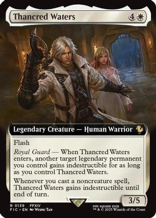 Thancred Waters (Extended Art) [Commander: FINAL FANTASY] Foil Rare