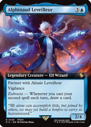 Alphinaud Leveilleur (Extended Art) [Commander: FINAL FANTASY] Rare