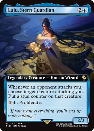 Lulu, Stern Guardian (Extended Art) [Commander: FINAL FANTASY] Rare
