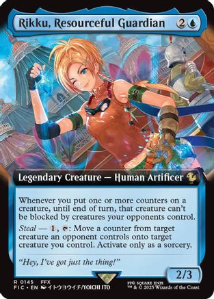 Rikku, Resourceful Guardian (Extended Art) [Commander: FINAL FANTASY] Rare