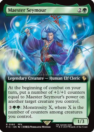 Maester Seymour (Extended Art) [Commander: FINAL FANTASY] Foil Rare