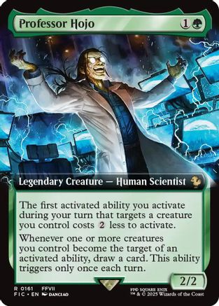 Professor Hojo (Extended Art) [Commander: FINAL FANTASY] Foil Rare