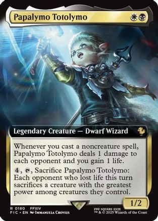 Papalymo Totolymo (Extended Art) [Commander: FINAL FANTASY] Rare