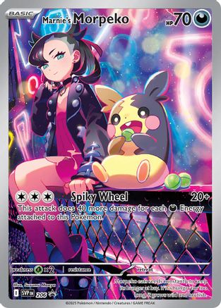 Marnie's Morpeko 206/null [SV Scarlet & Violet Promo Cards] (Holofoil)