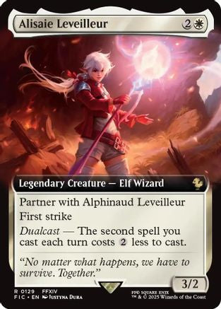 Alisaie Leveilleur (Extended Art) [Commander: FINAL FANTASY] Foil Rare