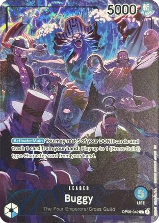 Buggy (English Version 2nd Anniversary Set) [One Piece Promotion Cards] Leader