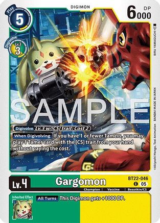 Gargomon  (BT22-046) [Cyber Eden]